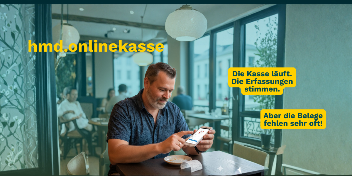 Belege in der hmd.onlinekasse – mit der myKanzlei App fotografieren und automatisch im Dokumentenpool