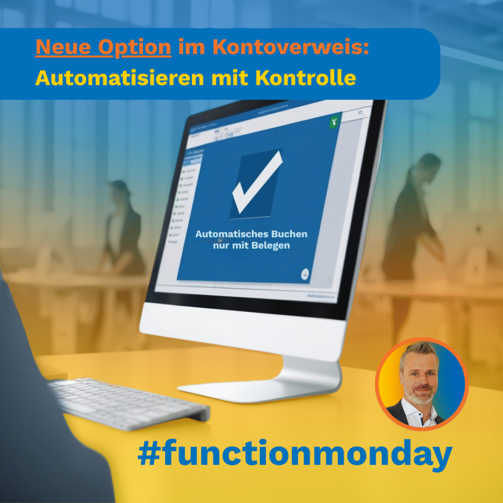 Kontoverweis - Verbuchung automatisch nur mit Belegen